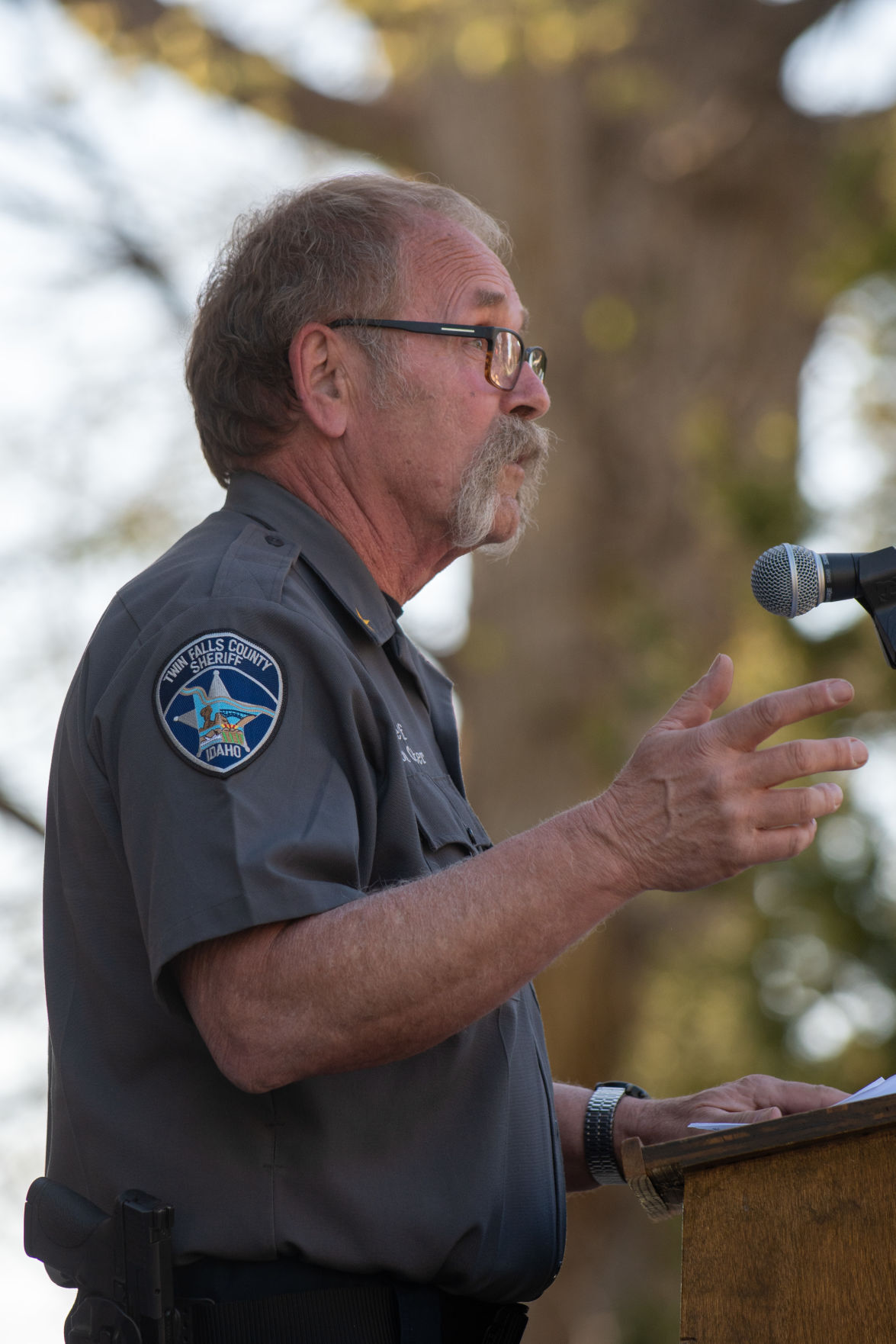Back the Blue event held in Twin Falls